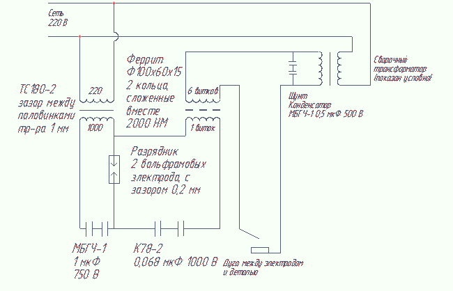 ОССД-300 сварочный осциллятор